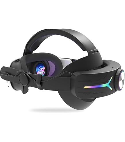 Aubika Fast Charging Head Strap for Meta Quest 3 with Built-in